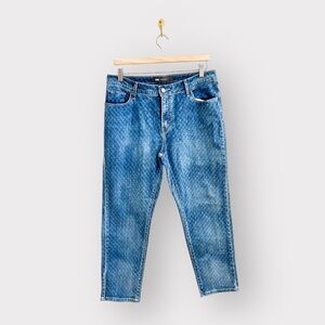 LEVI’S Blue Print Mid Rise Skinny Jeans (Sz 8)